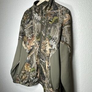 RedHead Scentinel Kanati True Timber Camo Fleece Full‎ Zip Jacket Mens Size XL